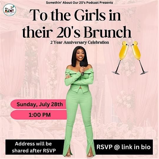 To the Girls in Their 20\u2019s Brunch