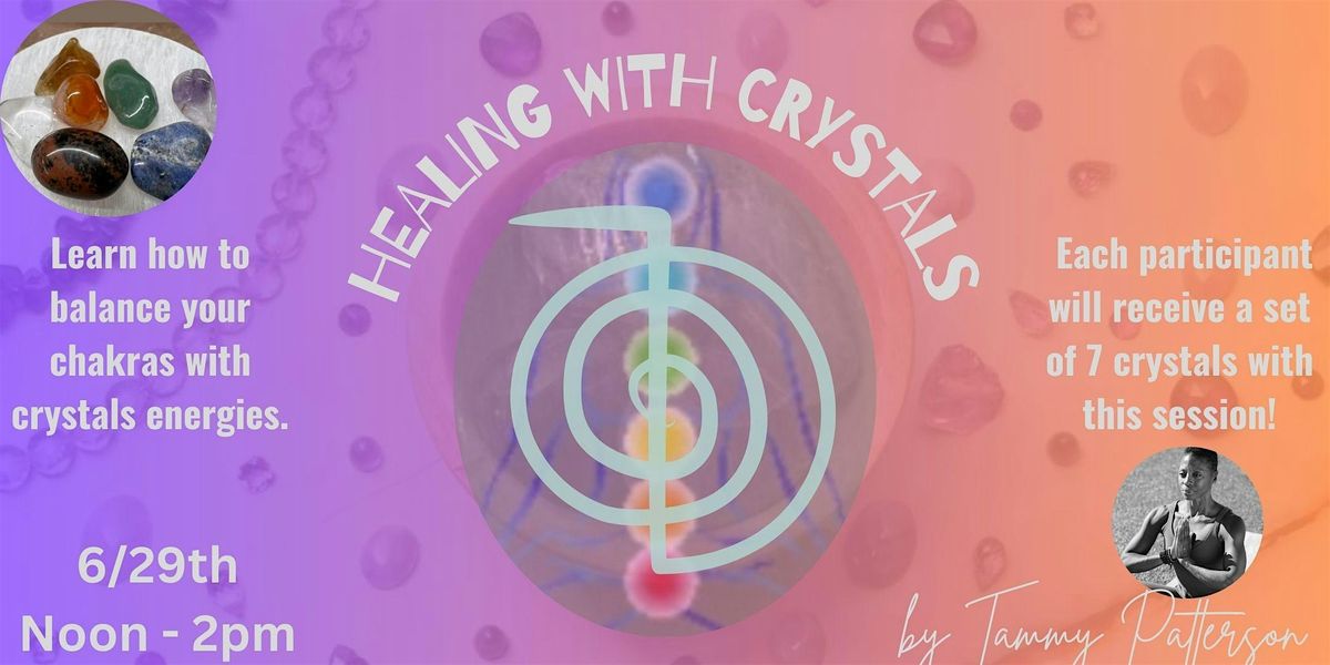 HEALING WITH CRYSTALS  and "Women Drumming Circle"