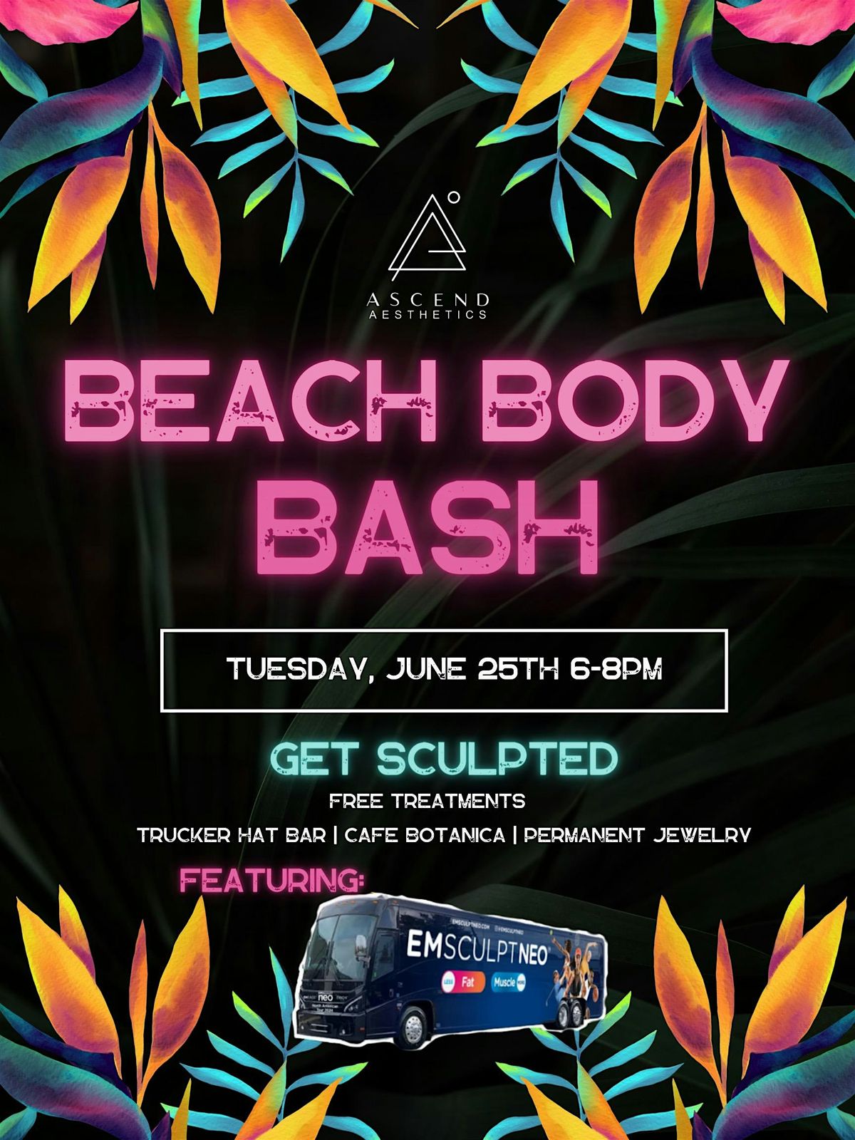 Beach Body Bash & Bus Tour!