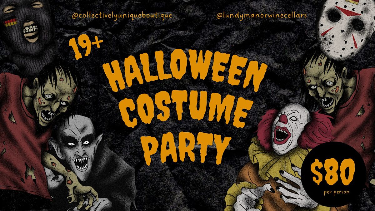 19+ Halloween Costume Party at Lundy Manor Wine Cellars