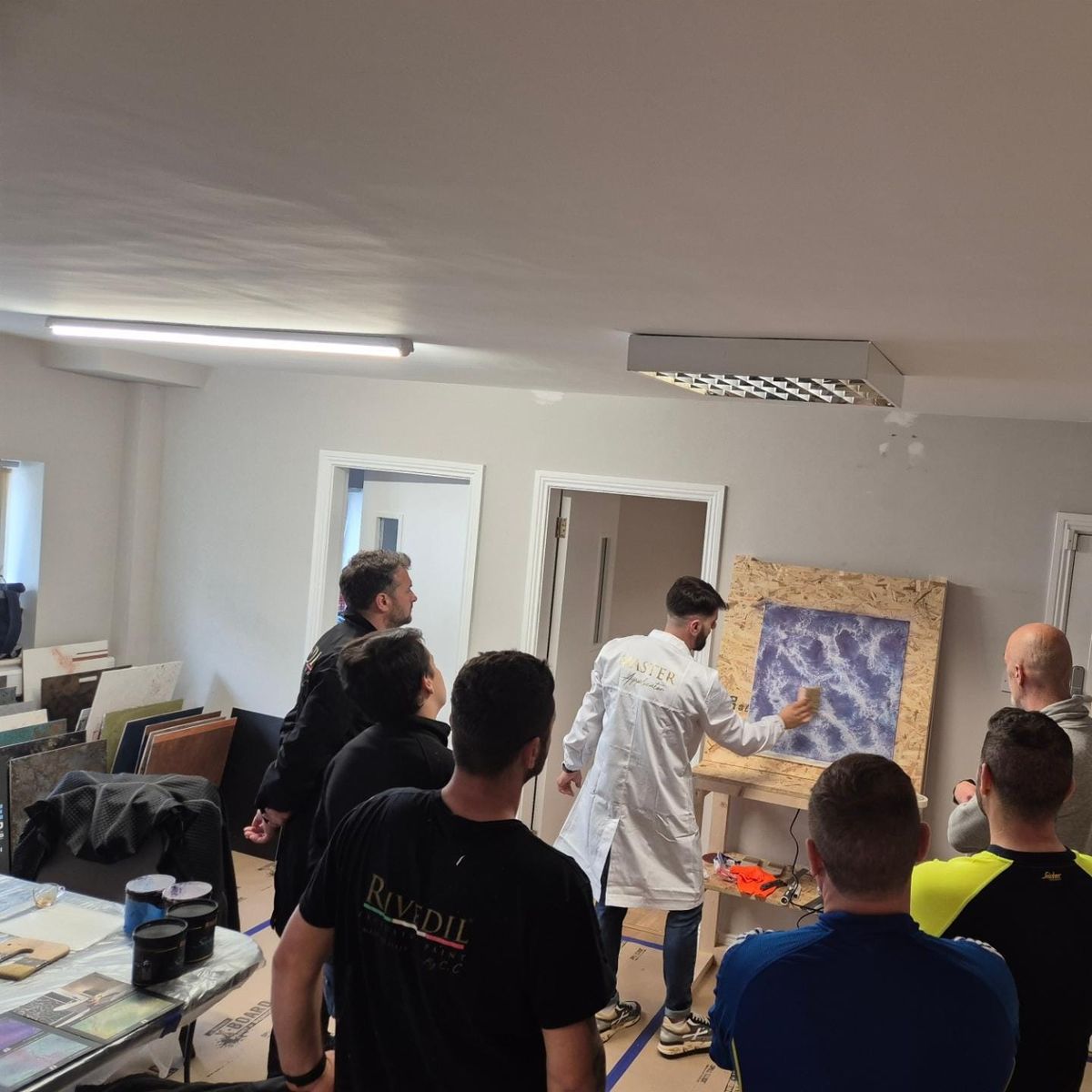 Microcement, Venetian plastering and Exclusive paints application course 