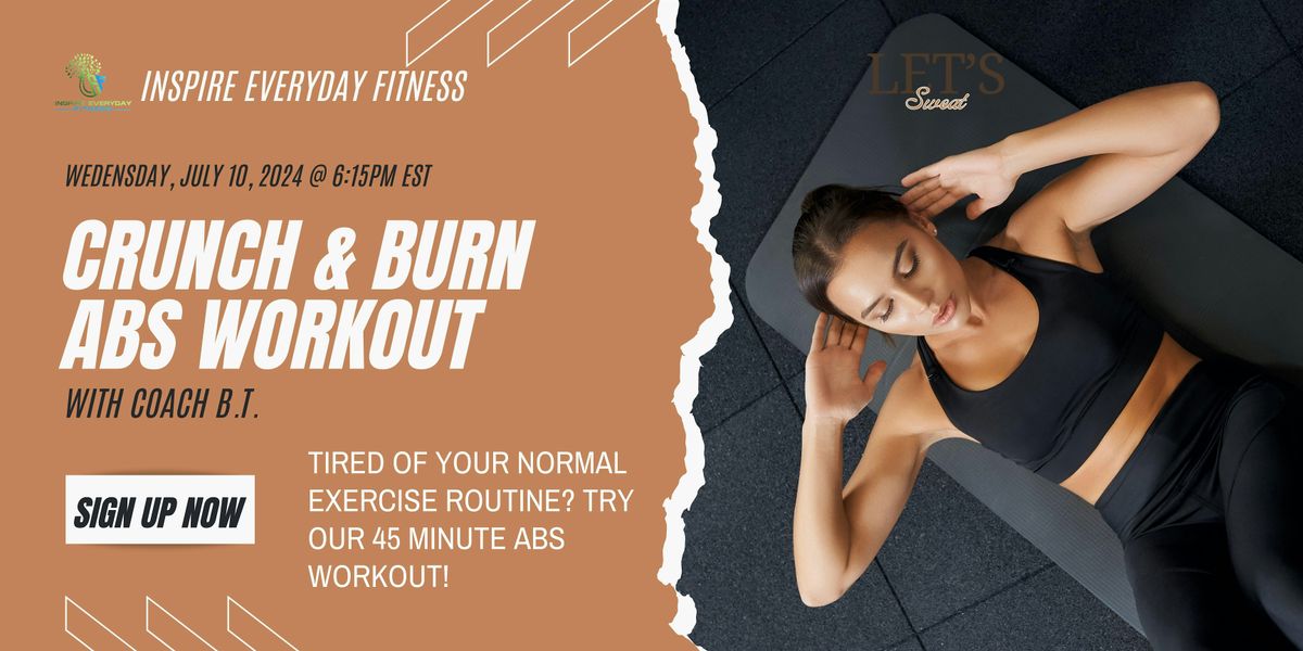 Crunch & Burn Abs Workout