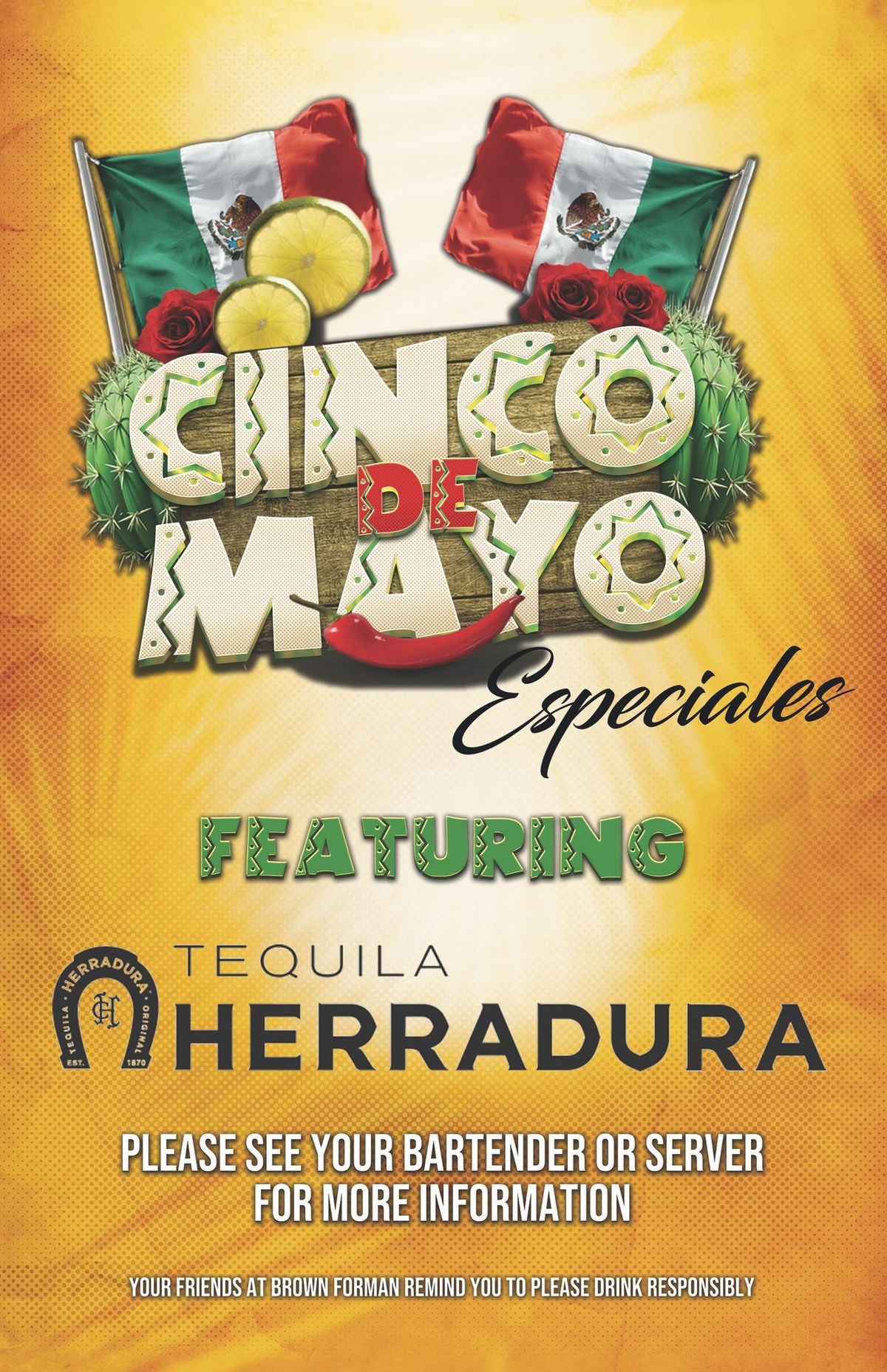 Cinco De Mayo sponsored by Herradura Tequila!