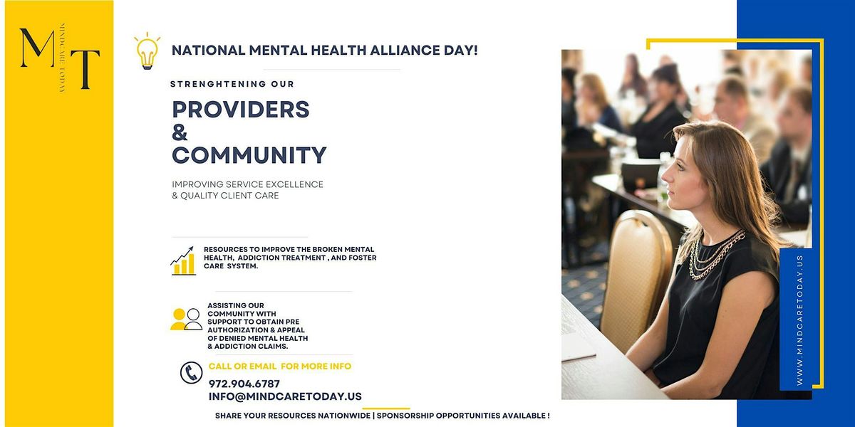 National Mental Health Alliance Day - Seattle, Washington