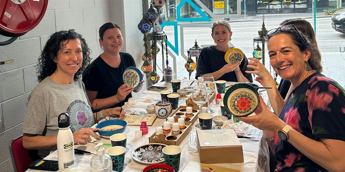 Ceramic Paint and Sip Classes in Melbourne