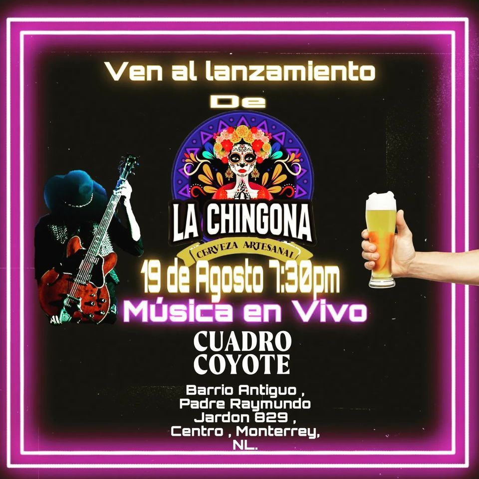 presentacion de cerveza CHINGONA