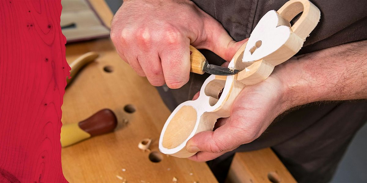 Cardiff Store- Woodcarving Workshop - Carve a lovespoon