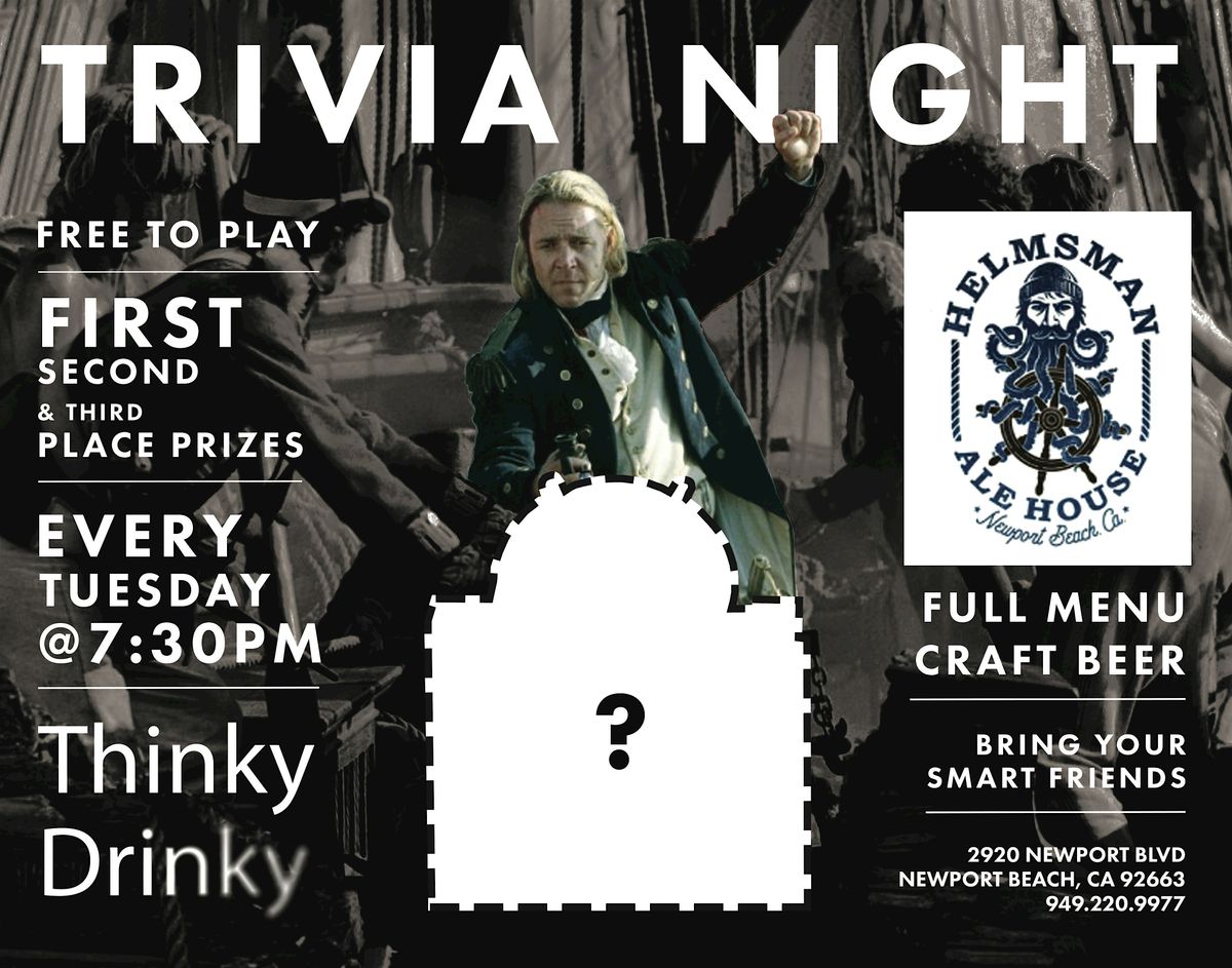 Free Trivia! Tuesdays at Helmsman Ale House