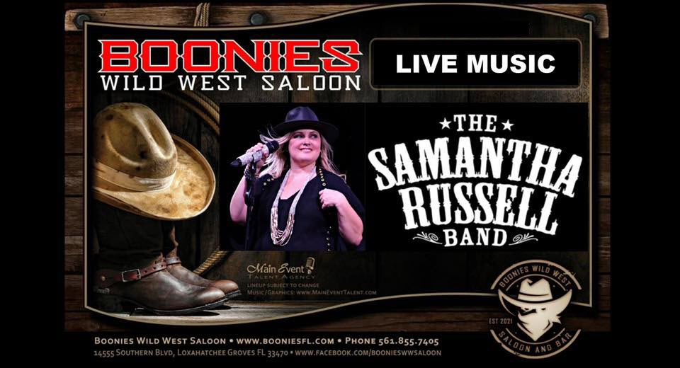 Samantha Russell Band at Boonies