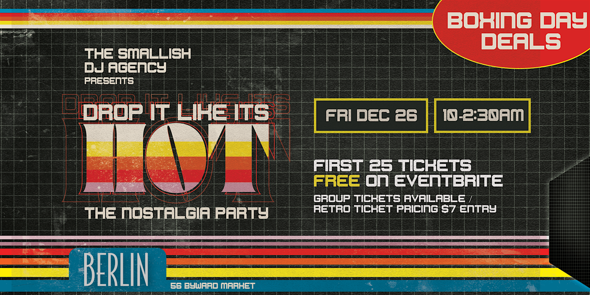 Drop It Like Its Hot