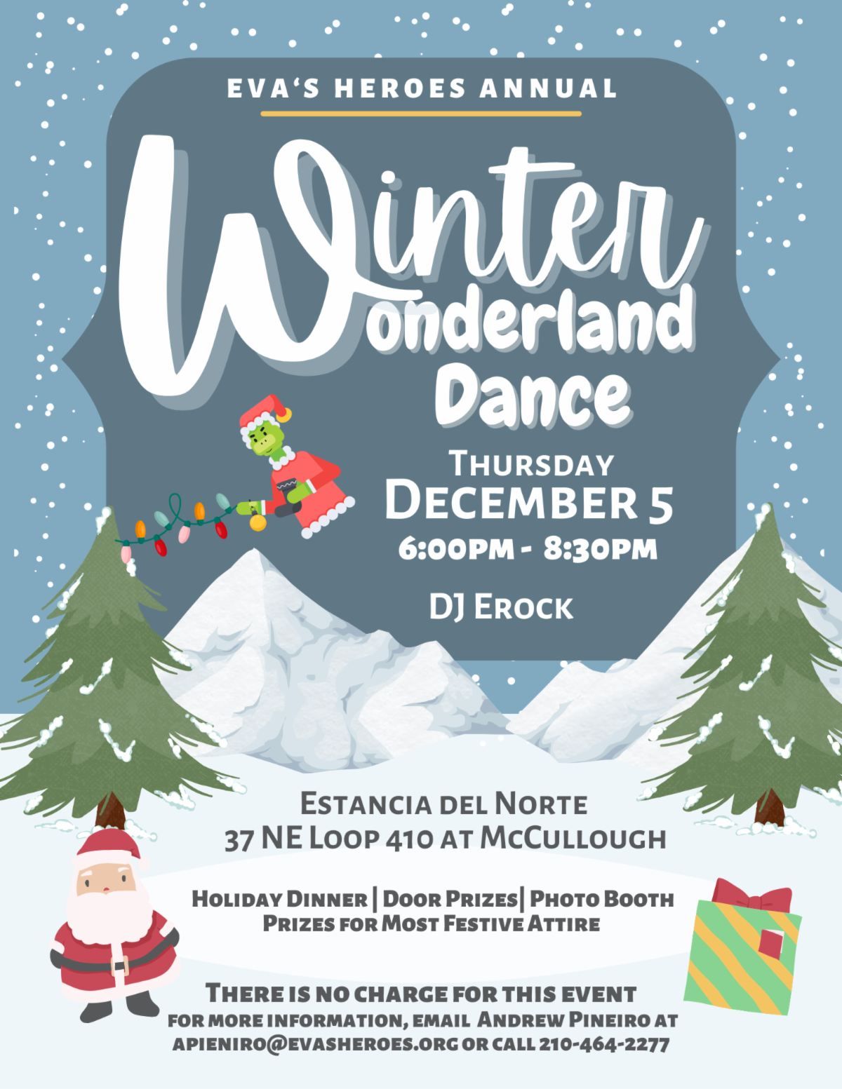 Eva's Heroes 17th Annual Winter Wonderland Dance