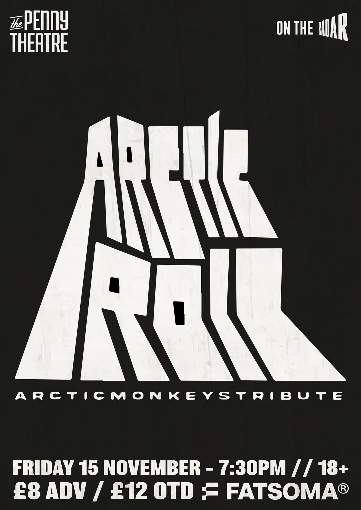 Leading The Arctic Monkeys Tribute Arctic Roll Live at The Penny Theatre