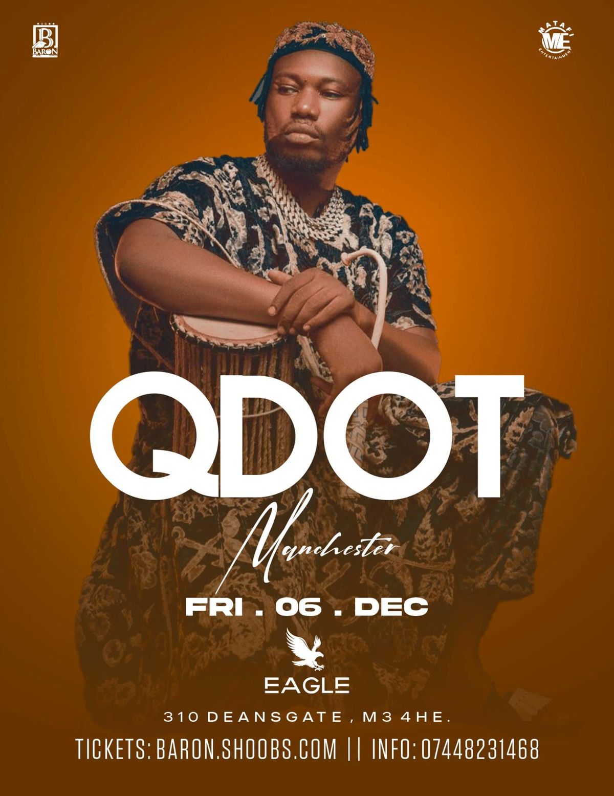 QDOT LIVE IN MANCHESTER - Afrobeats\/HipHop\/Amapiano