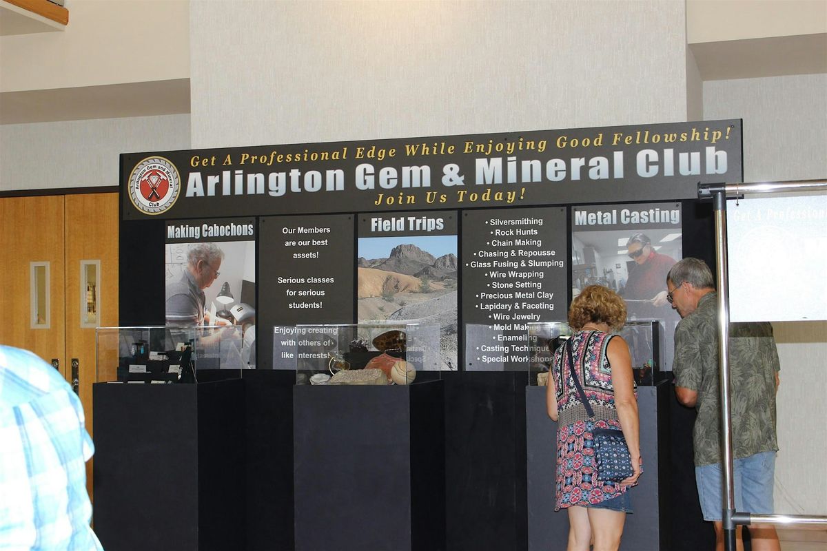 Arlington Gem & Mineral Club (AGMC) 68th Annual Gem Jewelry and Rock Show