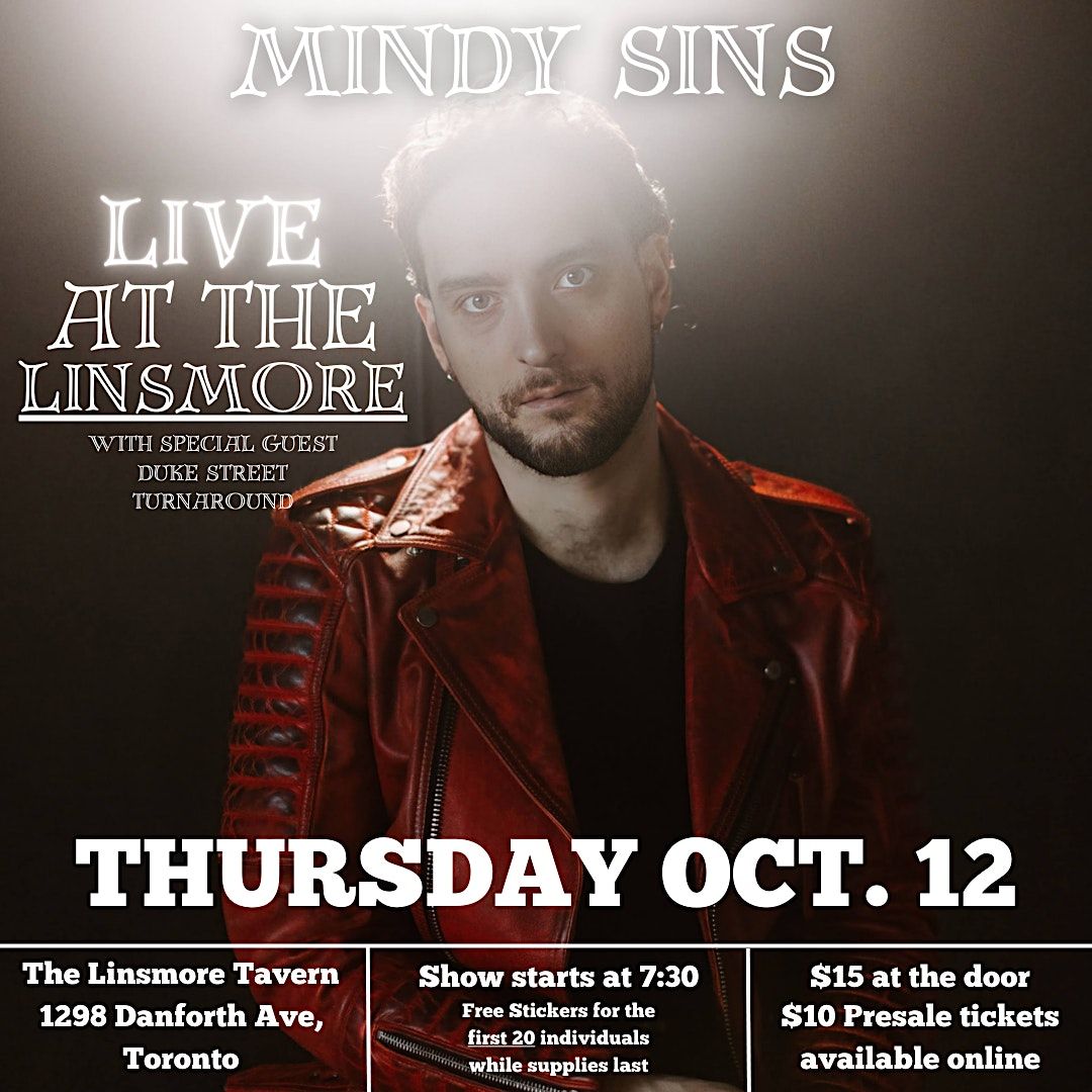 Mindy Sins and Duke Street Turnaround: Live at Linsmore Tavern