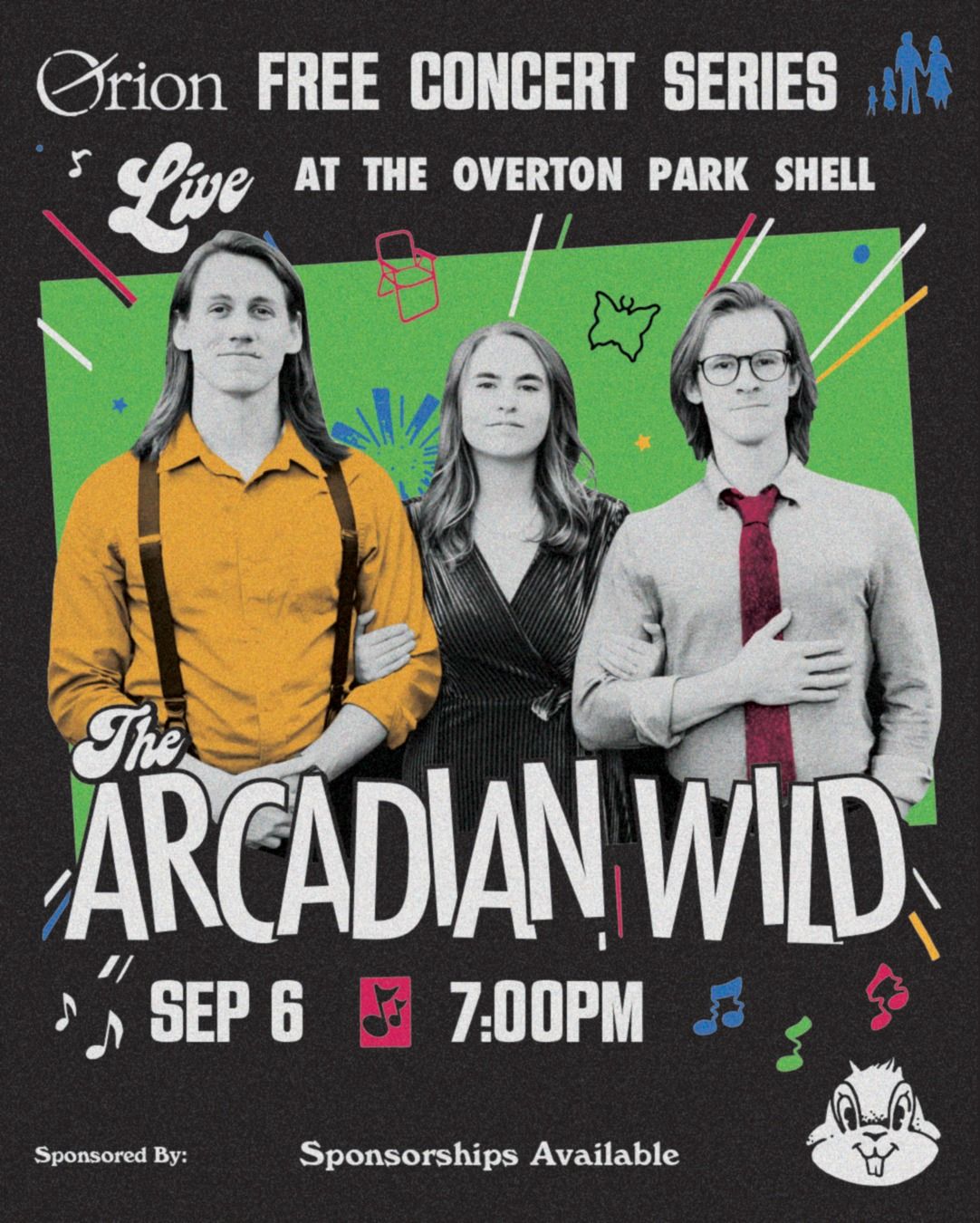 Orion Free Concert Series ft. The Arcadian Wild