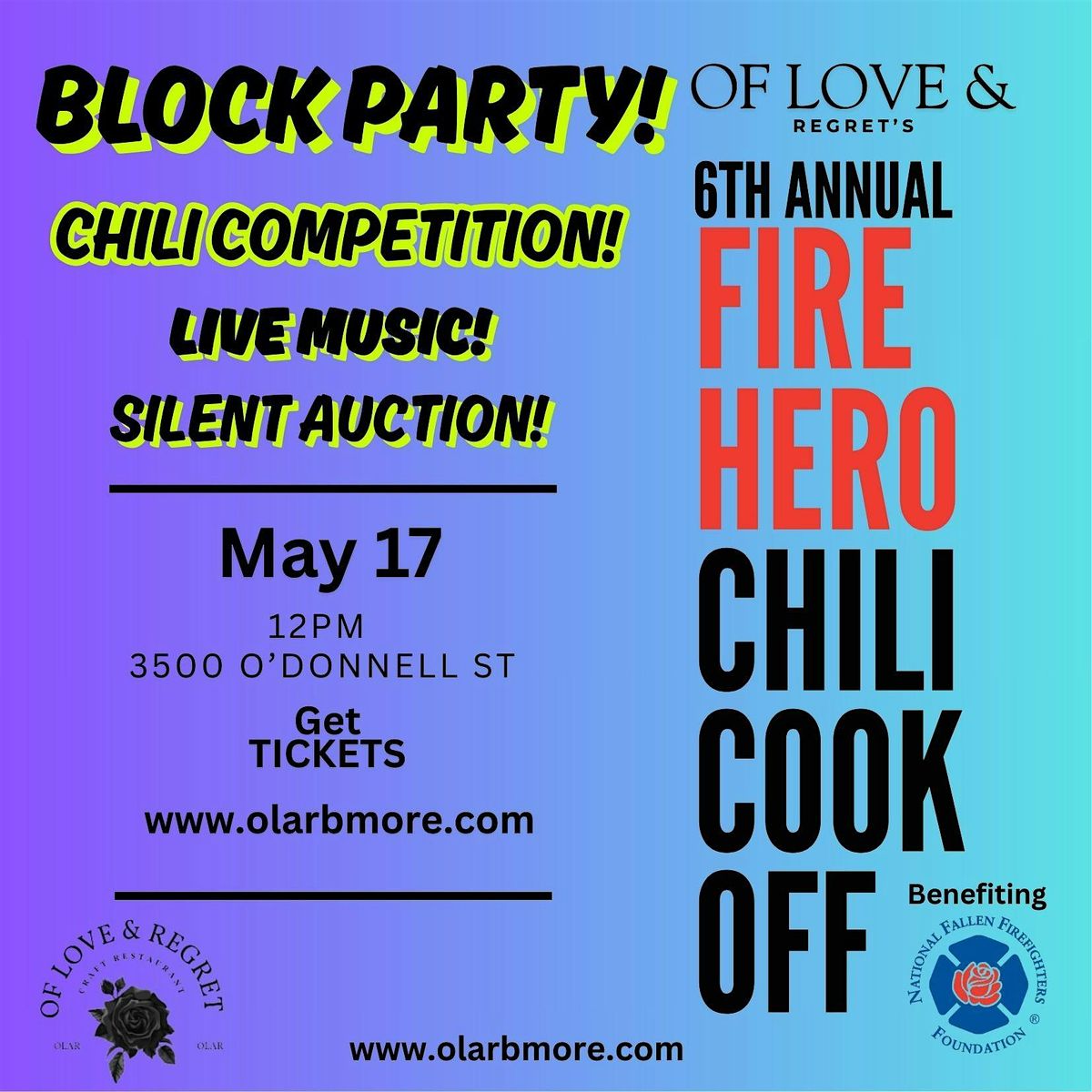 Fire Hero Chili Cook-Off & Block Party