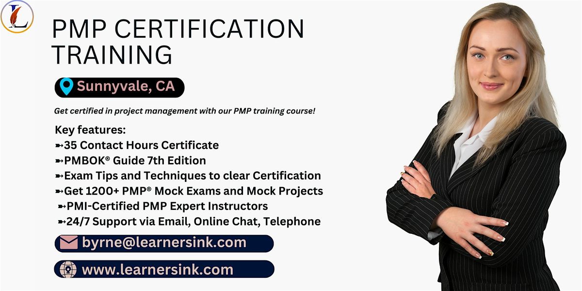 PMP Exam Prep Bootcamp in Sunnyvale, CA