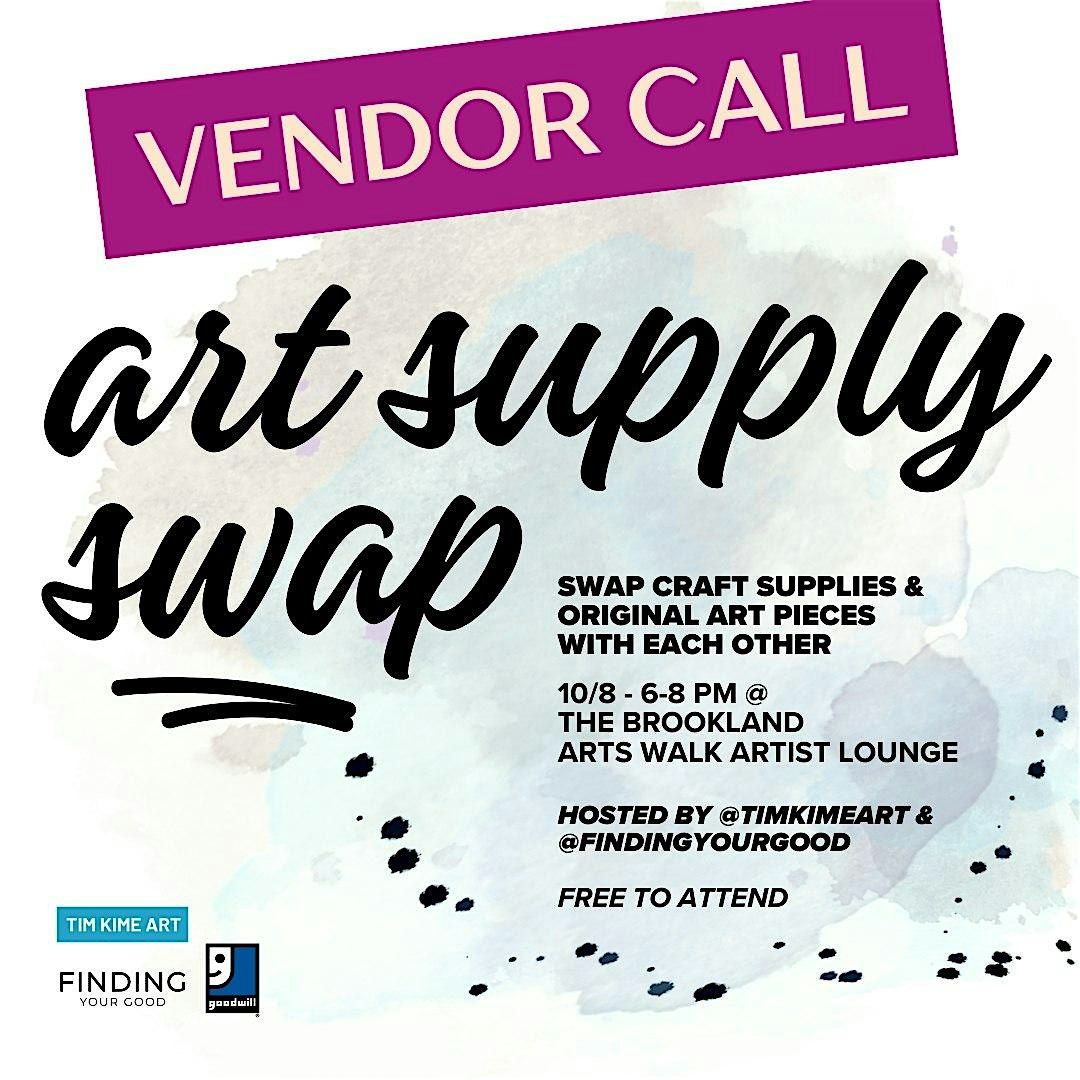 Art Supply Swap & Collage Workshop