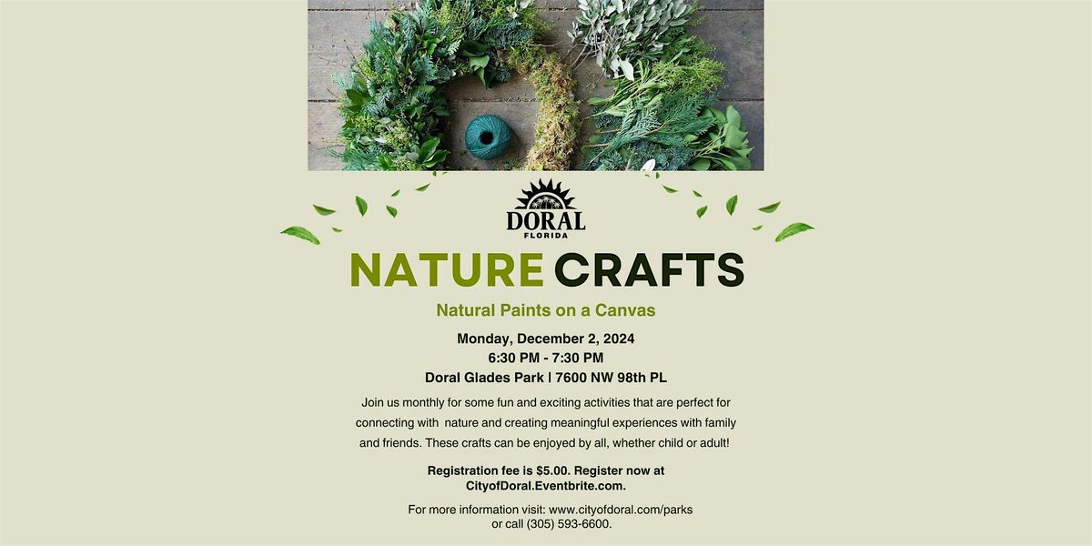 December Nature Craft- Recycled Evergreen Wreath