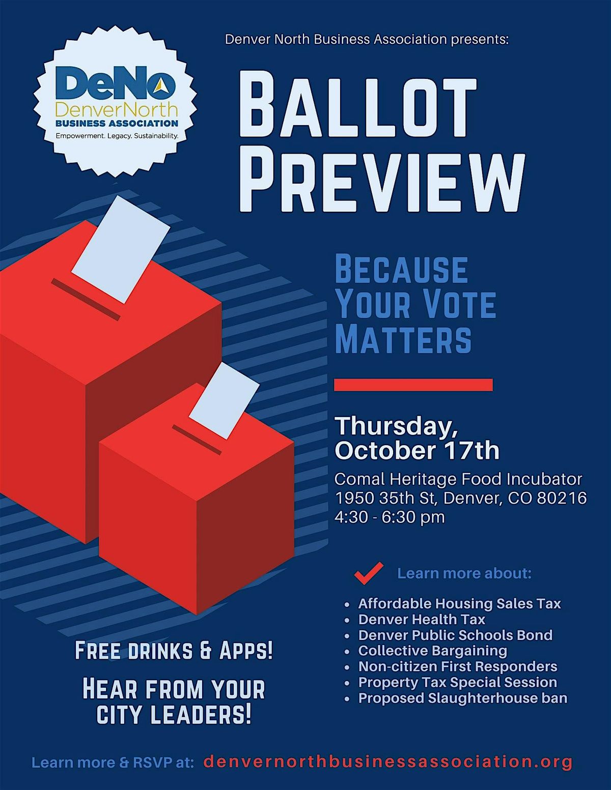 Denver North Business Association's 2024 Ballot Preview