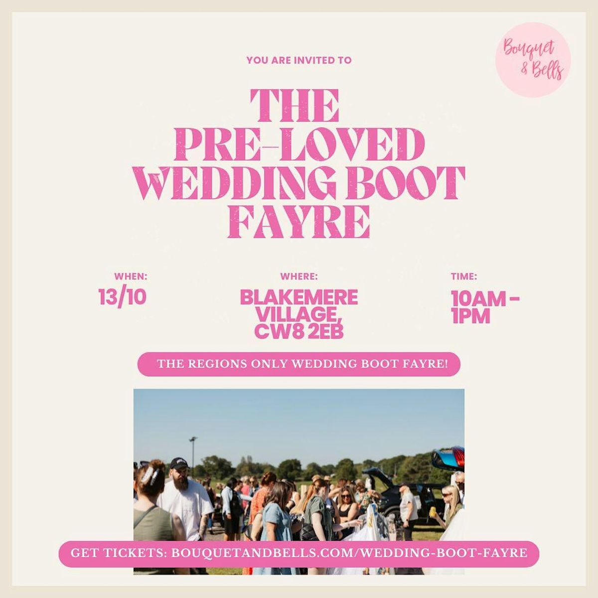 The Pre-Loved Wedding Boot Fayre & Bridal Show