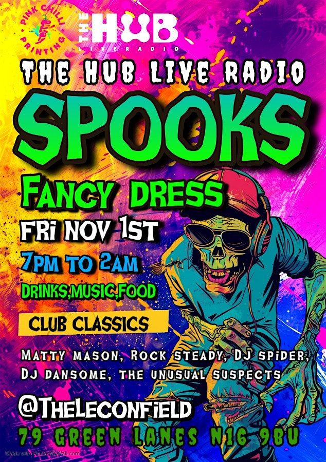 SPOOKS Halloween Fancy Dress Party