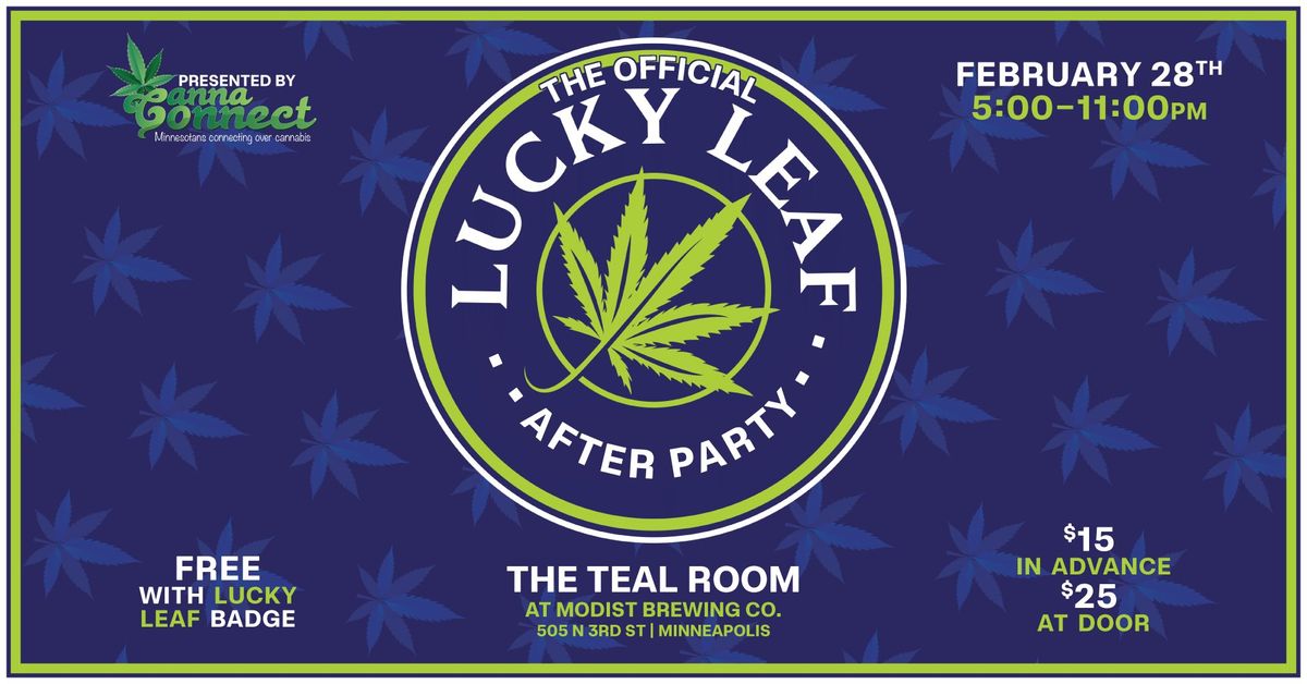 Official After Party of Minneapolis 2025 Lucky Leaf Expo | Presented by Canna Connect