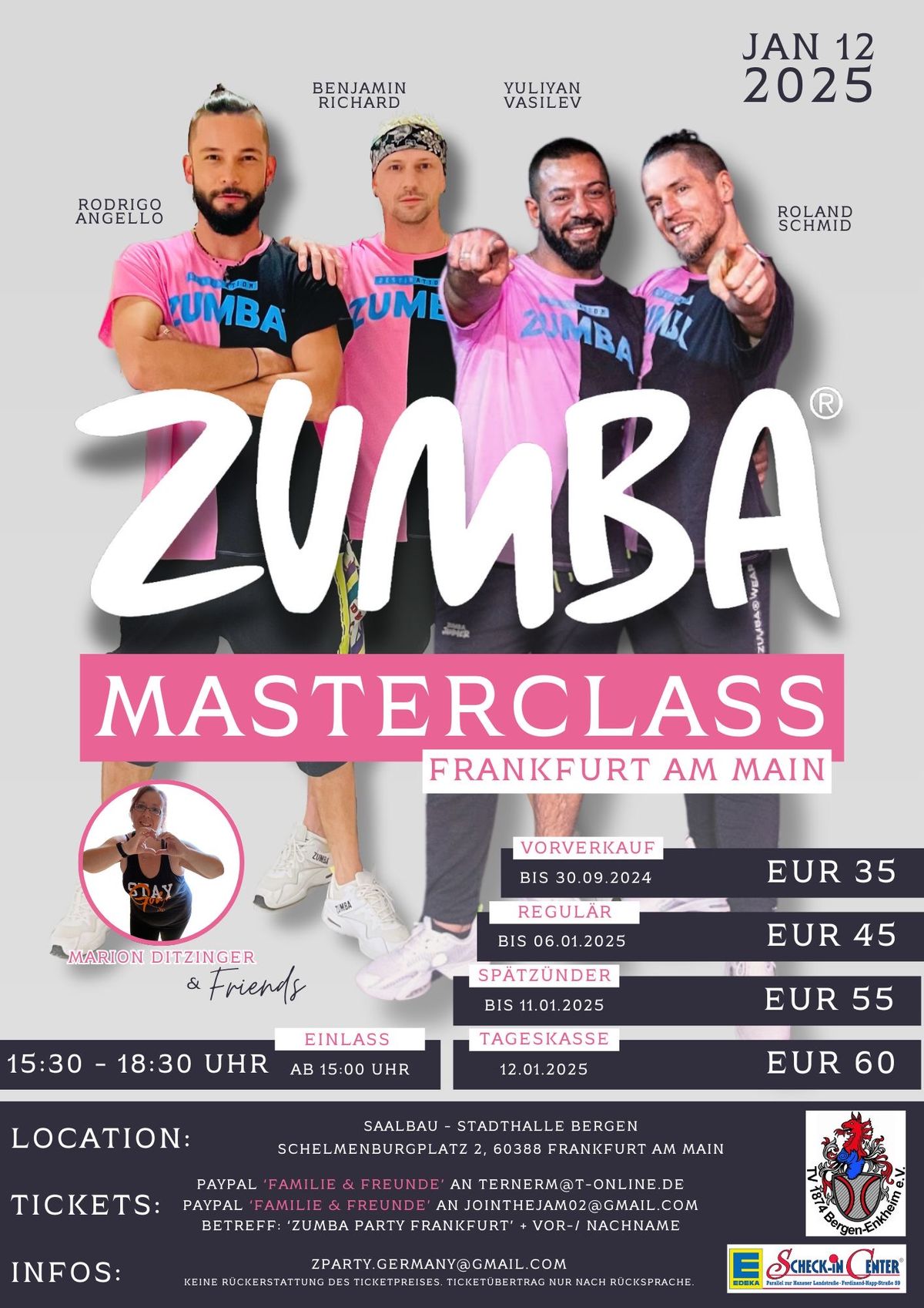 ZUMBA\u00ae MasterClass - Benjamin &  Rodrigo and Friends*