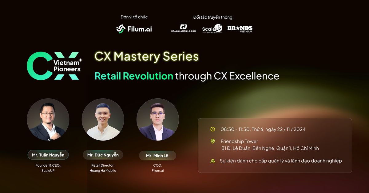 CX Mastery Series: Retail Revolution through CX Excellence