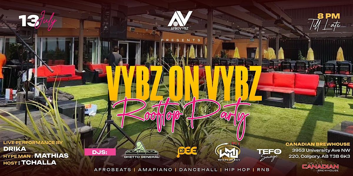 Vybz on Vybz Rooftop Party