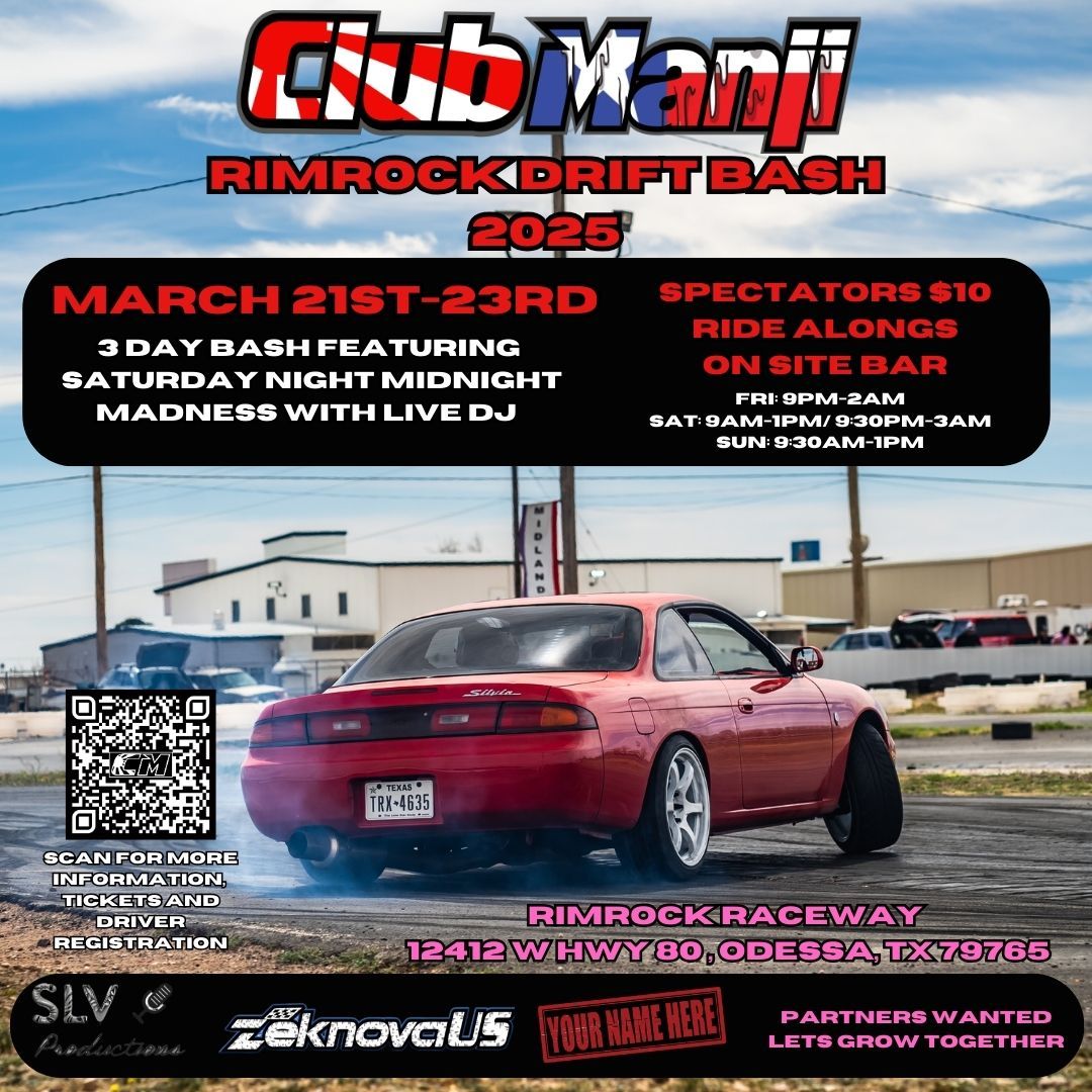 Club Manji Rimrock Drift bash Rd 1 