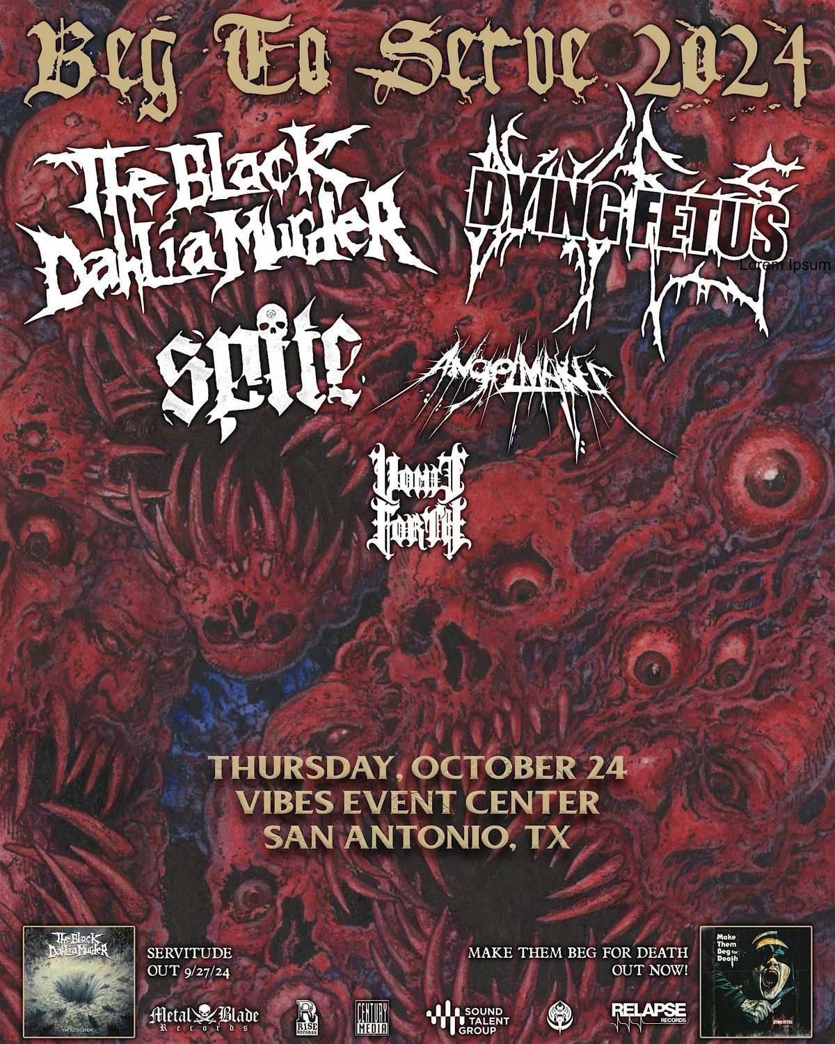 The Black Dahlia M**der & Dying Fetus