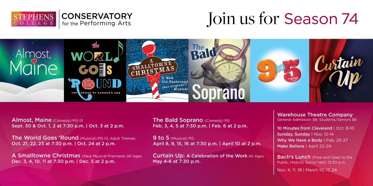 Playhouse Christmas 2022 December 5 9 To 5, Macklanburg Playhouse, Columbia, 16 April 2022