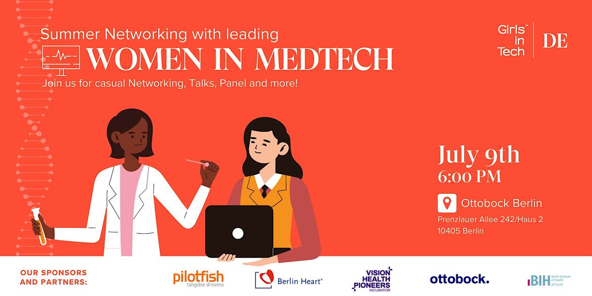Girls in Tech\u2122 Germany: Summer Networking with leading Women in MedTech