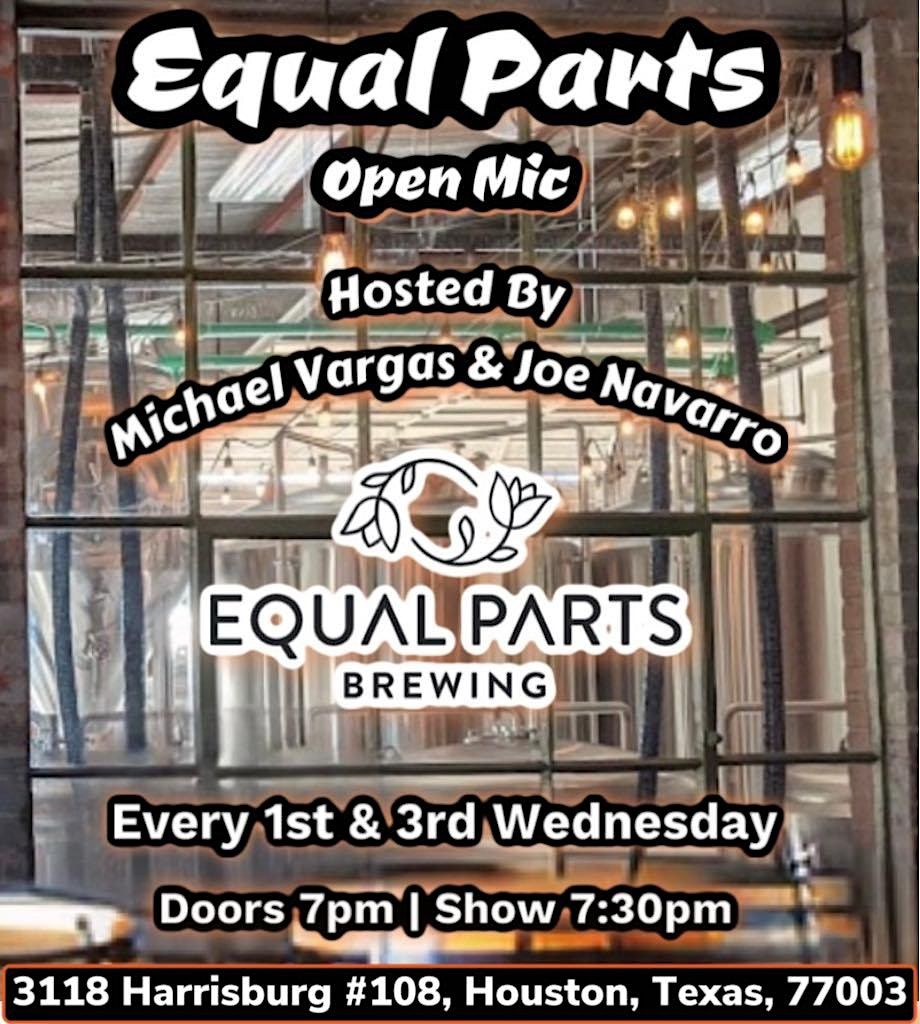 Equal Parts Open Mic