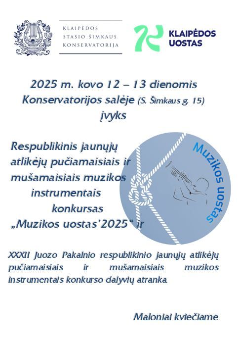 Konkursas "Muzikos uostas 2025"