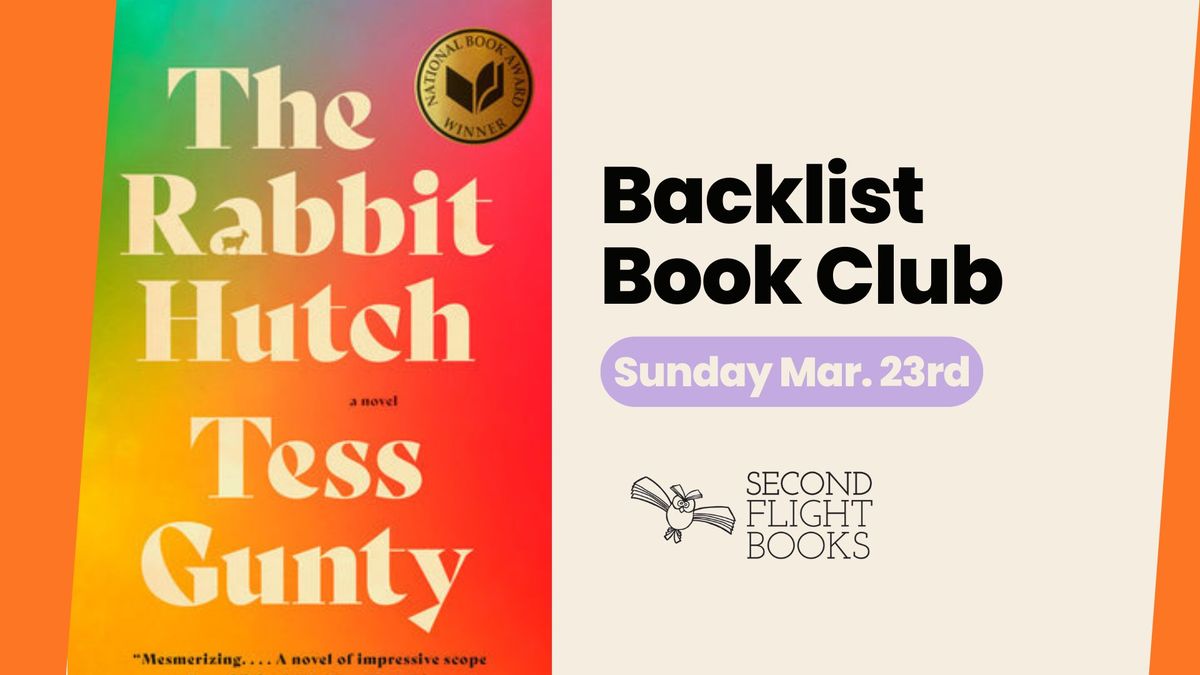 Backlist Book Club: The Rabbit Hutch