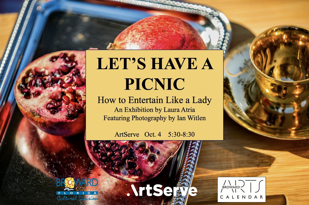 Let's Have a Picnic: How to Entertain Like a Lady Art Exhibit