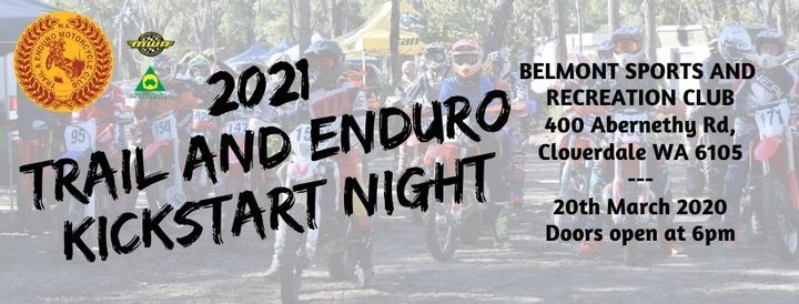 2021 Trail & Enduro Club Kickstart Night, BSRC Belmont Sports and ...