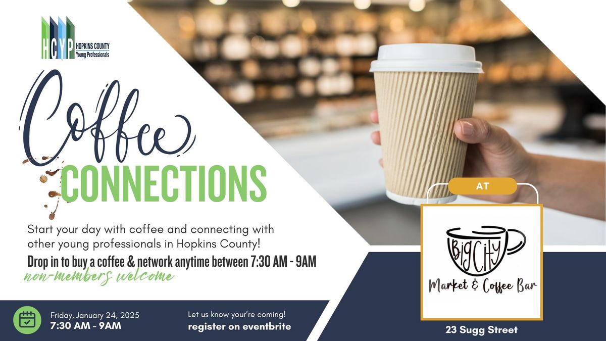 HCYP Coffee Connections at Big City Market