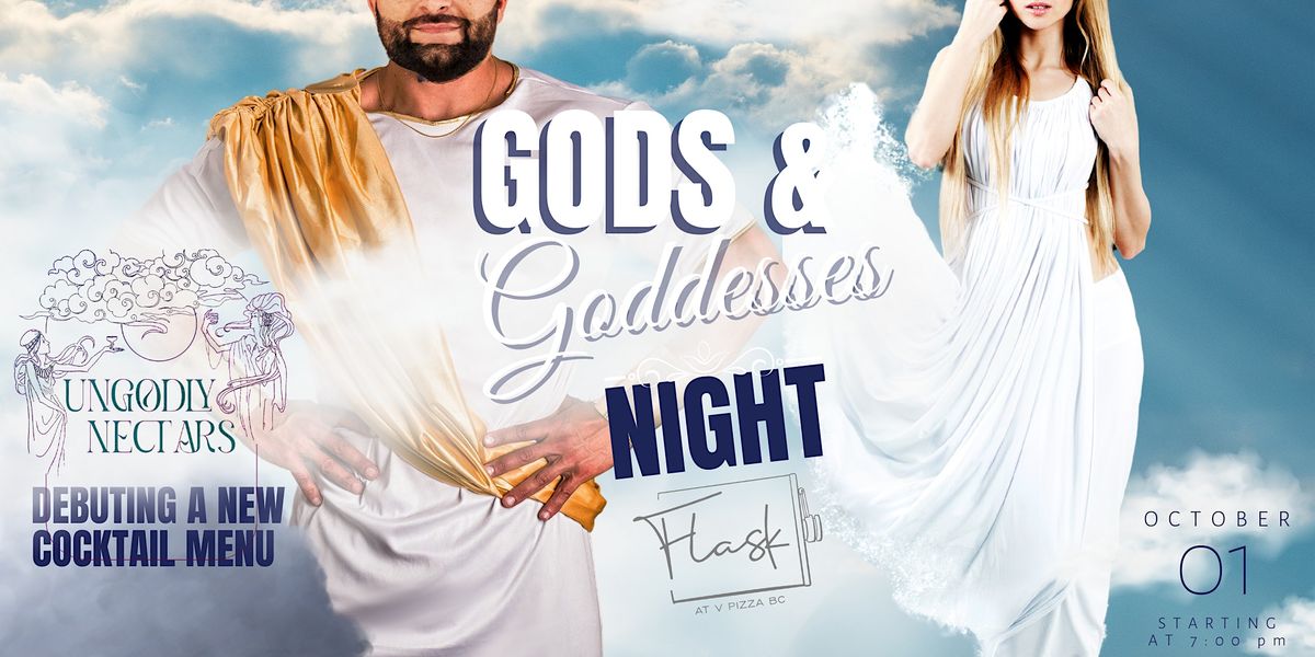 Gods & Goddesses Night at Flask Cocktail Bar