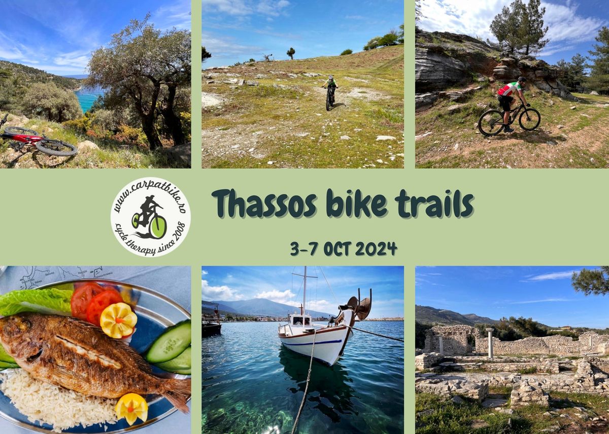 Thassos Island bike trails