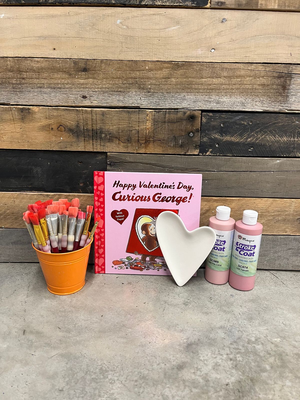 Storytime & Paint: Happy Valentine's Day, Curious George!