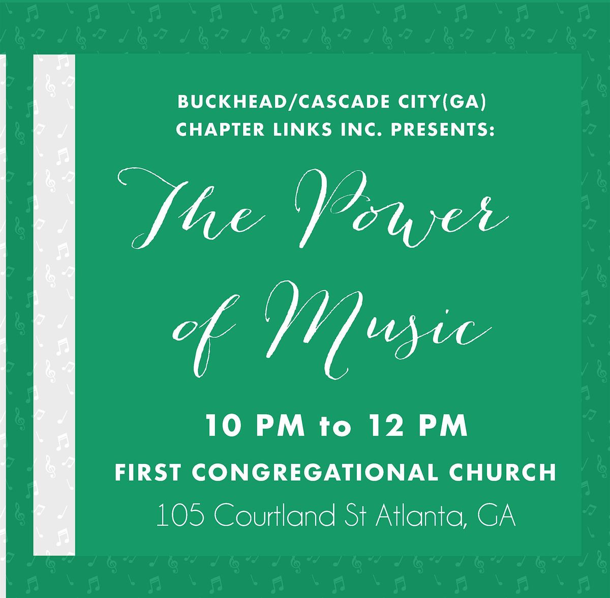 BCCC ~ Musical Cascades: The Power of Music (FREE EVENT)