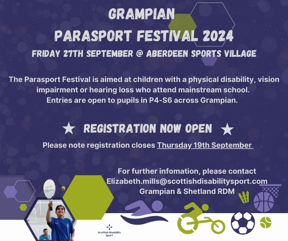 Grampian Parasport Festival 2024