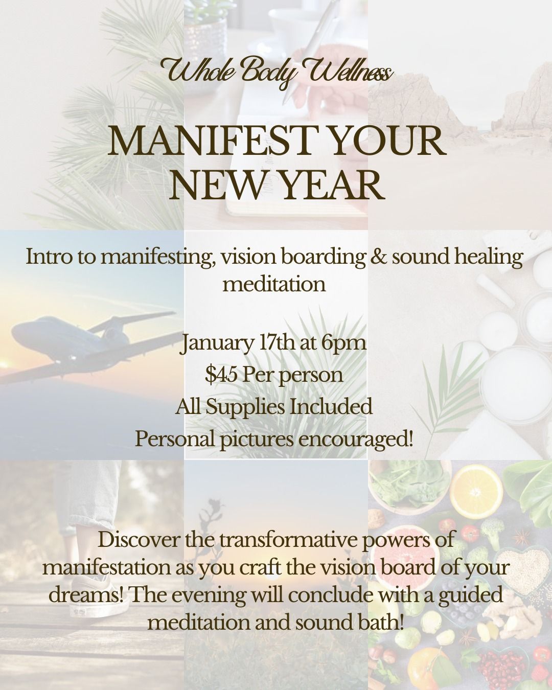 Vision Board Workshop - Manifest Your New Year!