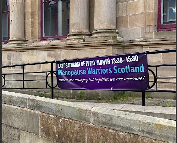 FREE-Menopause Warriors Scotland Charity-Meet Up-Glasgow-Woodside Library