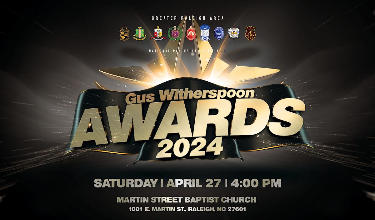 30th Annual A.M. Gus Witherspoon Community Recognition Awards Program