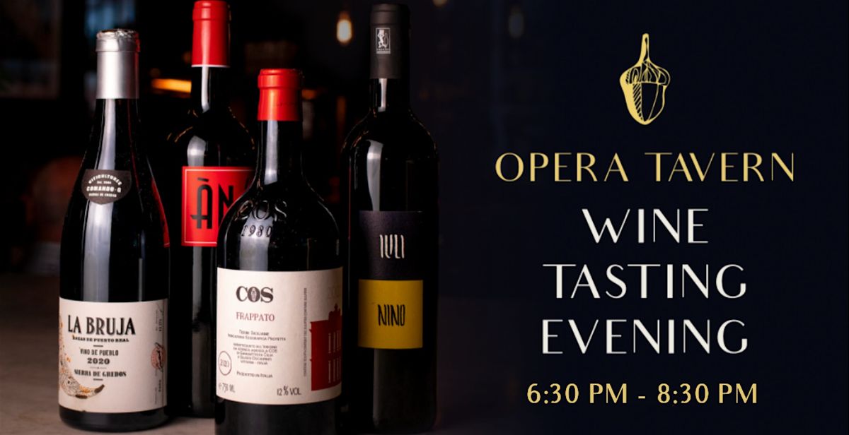 SUMMER WINE TASTING AT OPERA TAVERN IN COLLABORATION WITH BOUTINOT WINES!